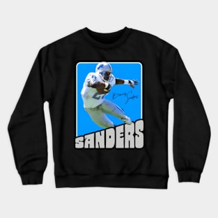 Barry Sanders Football Trading Card Crewneck Sweatshirt